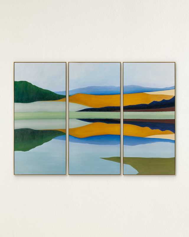 "Stylized Landscape" Giclees by Shaye Rawson, Set of 3